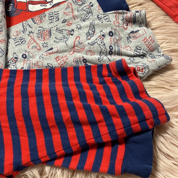 Firetruck 4 Piece Pajamas - Picture 2 of 5